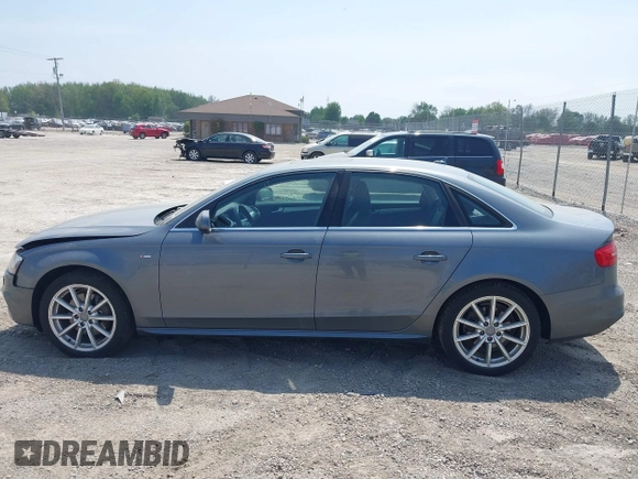 2014 Audi A4 Premium Plus with VIN WAUFFAFL9EN000649, listed as a IAAI auction lot 42261193 with 153,429 mi miles and . Bid and sale history available at DreamBid. Image 14.