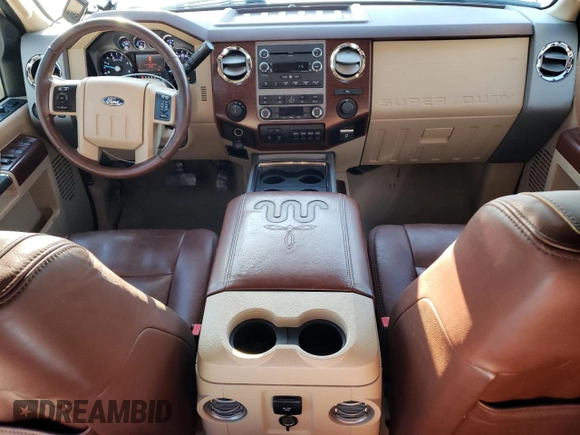 2012 Ford F-250 XL with VIN 1FT7W2BT9CEB39549, listed as a Copart auction lot 43108465 with 175,427 mi miles and Salvage Title. Bid and sale history available at DreamBid. Image 8.