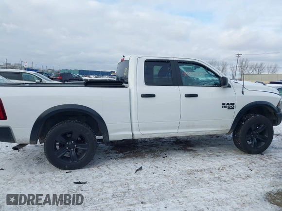 2021 Ram 1500 Classic Warlock with VIN 1C6RR7GG7MS590384, listed as a IAAI auction lot 41332107 with 52,046 mi miles. Bid and sale history available at carsss.com. Image 13.