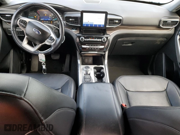 2022 Ford Explorer Limited z VIN 1FMSK8FH4NGB01499, wystawiony jako Copart lot #52972495 z przebiegiem 60 468 mil mil oraz Czysty tytuł • Clean title. Historia ofert i sprzedaży dostępna na DreamBid. Obrazek 8.