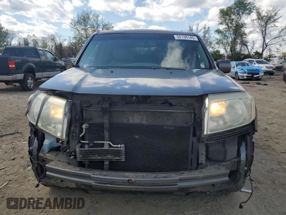2011 Honda Pilot EX-L with VIN 5FNYF4H53BB036343, listed as a Copart auction lot 52136145 with 217,132 mi miles and Salvage Title. Bid and sale history available at carsss.com. Image 5.