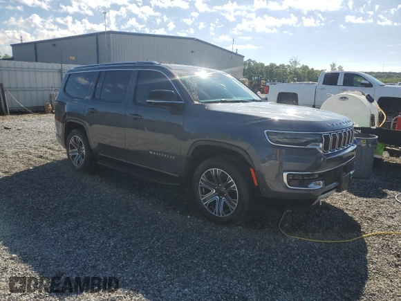 2024 Jeep Wagoneer Series II with VIN 1C4SJUBPXRS105007, listed as a Copart auction lot 55486705 with 36,344 mi miles and Salvage title. Bid and sale history available at DreamBid. Image 4.