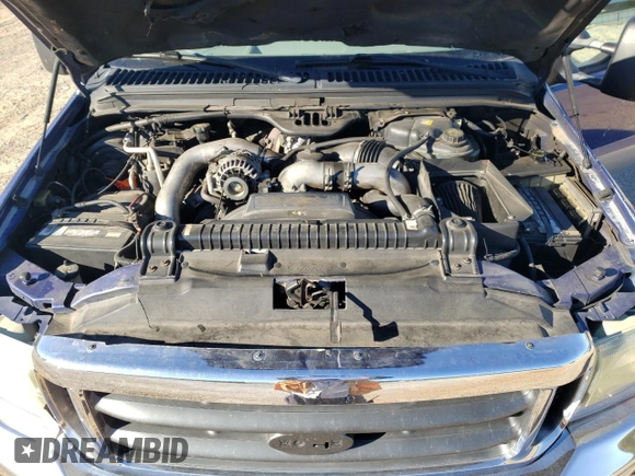 2003 Ford F-350 XL with VIN 1FTWW33P43EB78603, listed as a Copart auction lot 76317284 with 228,798 mi miles and Salvage Title. Bid and sale history available at DreamBid. Image 11.