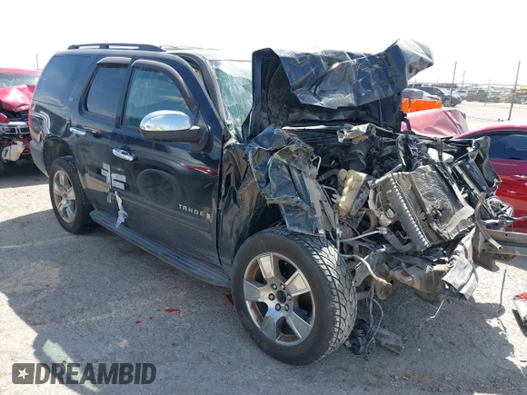 2008 Chevrolet Tahoe 2LT with VIN 1GNFC13JX8R107504, listed as a IAAI auction lot 42058079 with Not provided miles and . Bid and sale history available at DreamBid. Image 1.
