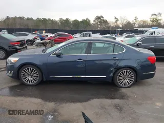 2014 Kia Cadenza Premium with VIN KNALN4D70E5122510, listed as a IAAI auction lot 41397287 with 91,130 mi miles. Bid and sale history available at carsss.com. Image 14.