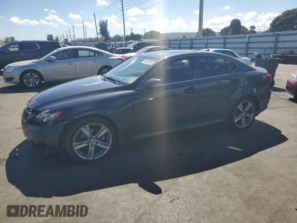 2011 Lexus IS 250 with VIN JTHBF5C23B5138850, listed as a Copart auction lot 44443045 with 116,358 mi miles and Salvage Title. Bid and sale history available at DreamBid. Image 1.