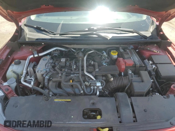 2024 Nissan Sentra SV with VIN 3N1AB8CV7RY222657, listed as a Copart auction lot 58617775 with 9,826 mi miles and Salvage title. Bid and sale history available at DreamBid. Image 11.