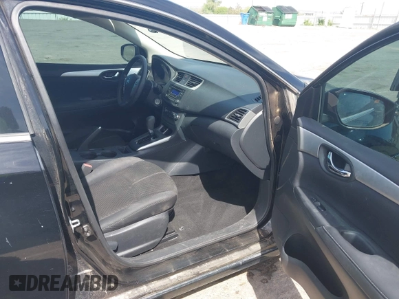 2016 Nissan Sentra S with VIN 3N1AB7AP5GY290872, listed as a IAAI auction lot 42130680 with 93,055 mi miles. Bid and sale history available at carsss.com. Image 5.