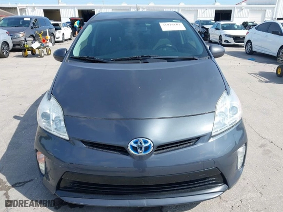 2012 Toyota Prius One with VIN JTDKN3DU4C1591831, listed as a IAAI auction lot 41918102 with 167,443 mi miles. Bid and sale history available at carsss.com. Image 12.