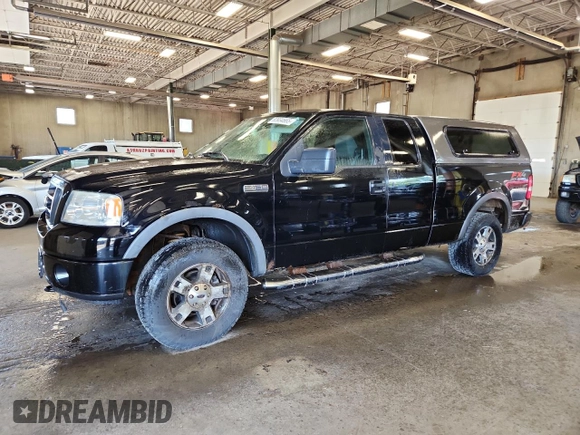 2006 Ford F-150 XLT with VIN 1FTPX14V76KD23027, listed as a Copart auction lot 63934665 with 147,810 mi miles and Clean title. Bid and sale history available at DreamBid. Image 1.