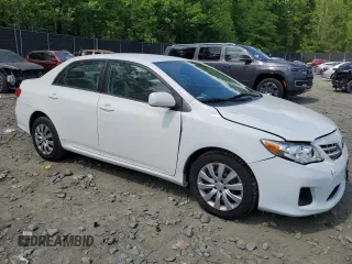 2013 Toyota Corolla L with VIN 2T1BU4EE3DC086506, listed as a Copart auction lot 55085755 with 84,948 mi miles and Salvage Title. Bid and sale history available at DreamBid. Image 4.