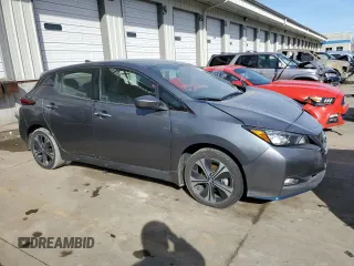 2020 Nissan LEAF SV Plus with VIN 1N4BZ1CP3LC307815, listed as a Copart auction lot 88302815 with 49,942 mi miles and Salvage Title. Bid and sale history available at DreamBid. Image 4.