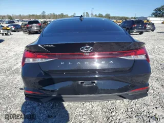 2021 Hyundai Elantra SEL with VIN 5NPLM4AG0MH032671, listed as a Copart auction lot 45657715 with 17,771 mi miles and Salvage Title. Bid and sale history available at carsss.com. Image 6.