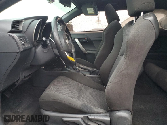 2012 Scion tC with VIN JTKJF5C76C3028115, listed as a Copart auction lot 85315184 with 133,637 mi miles and Salvage Title. Bid and sale history available at carsss.com. Image 7.