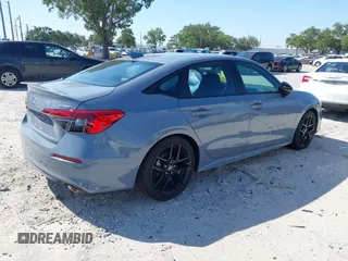 2024 Honda Civic Sport z VIN 2HGFE2F57RH580545, wystawiony jako IAAI lot #41962091 z przebiegiem 9 793 mil mil oraz . Historia ofert i sprzedaży dostępna na DreamBid. Obrazek 4.
