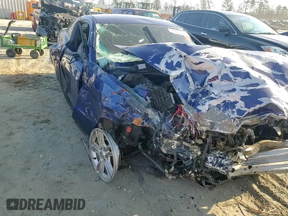2013 Ford Mustang V6 with VIN 1ZVBP8AM5D5281867, listed as a Copart auction lot 44322545 with 0 mi miles and Salvage Title. Bid and sale history available at carsss.com. Image 11.