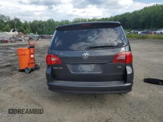 2012 Volkswagen Routan SE with VIN 2C4RVABGXCR391550, listed as a Copart auction lot 62004685 with 77,643 mi miles and Salvage title. Bid and sale history available at DreamBid. Image 6.