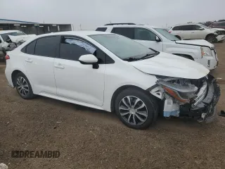 2022 Toyota Corolla LE with VIN JTDEPMAE3N3016959, listed as a Copart auction lot 48989025 with 91,829 mi miles and Salvage Title. Bid and sale history available at DreamBid. Image 4.