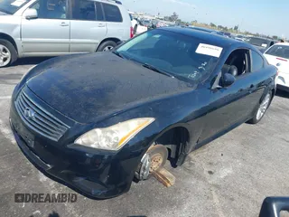 2008 Infiniti G37 Coupe Journey with VIN JNKCV64EX8M128384, listed as a IAAI auction lot 40498698 with Not Provided miles. Bid and sale history available at carsss.com. Image 2.