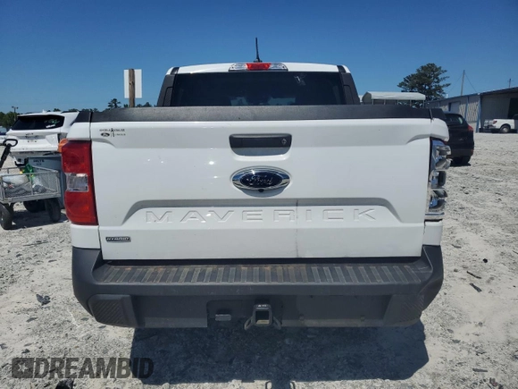 2024 Ford Maverick XLT with VIN 3FTTW8H33RRB19148, listed as a Copart auction lot 58040905 with 28,496 mi miles and Salvage title. Bid and sale history available at DreamBid. Image 6.