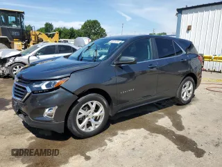 2021 Chevrolet Equinox LT z VIN 2GNAXKEV4M6114894, wystawiony jako Copart lot #59373235 z przebiegiem 38 954 mil mil oraz Szkoda całkowita • Salvage title. Historia ofert i sprzedaży dostępna na DreamBid. Obrazek 1.