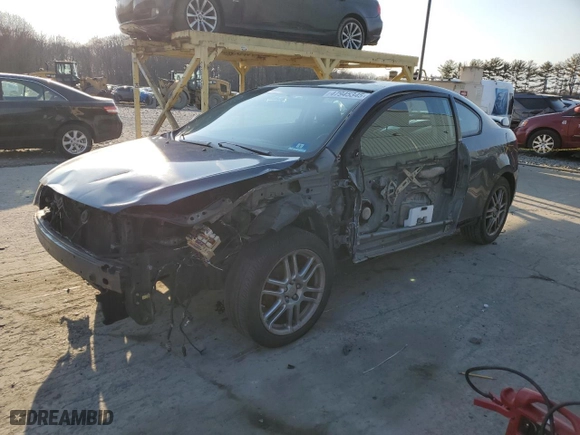 2007 Scion tC Spec with VIN JTKDE177570188058, listed as a Copart auction lot 47945345 with NaN miles and Salvage Title. Bid and sale history available at carsss.com. Image 1.