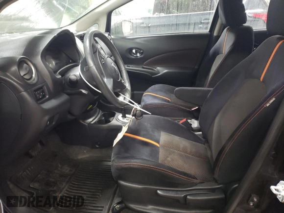 2016 Nissan Note S Plus with VIN 3N1CE2CP8GL392373, listed as a Copart auction lot 87381614 with 44,028 mi miles and Salvage Title. Bid and sale history available at DreamBid. Image 7.