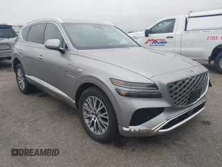 2025 Genesis GV80 Standard with VIN KMUHFESB1SU248781, listed as a IAAI auction lot 42829536 with 14,355 mi miles and . Bid and sale history available at DreamBid. Image 1.
