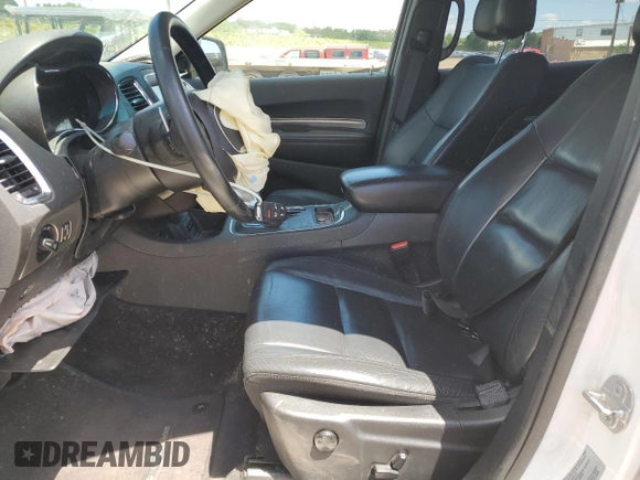 2017 Dodge Durango GT with VIN 1C4RDJDG0HC921332, listed as a Copart auction lot 57916655 with 124,399 mi miles and Salvage title. Bid and sale history available at DreamBid. Image 7.