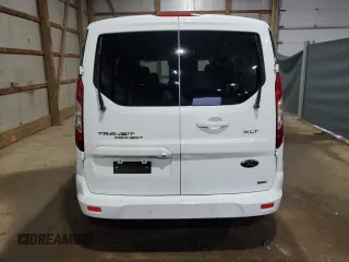 2020 Ford Transit Connect XLT with VIN NM0GS9F23L1436245, listed as a Copart auction lot 58980995 with 119,868 mi miles and Clean title. Bid and sale history available at DreamBid. Image 6.