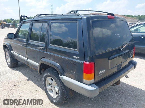 2000 Jeep Cherokee z VIN 1J4FF48S7YL273642, wystawiony jako IAAI lot #42743391 z przebiegiem 200 780 mil mil oraz . Historia ofert i sprzedaży dostępna na DreamBid. Obrazek 3.