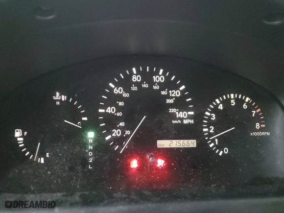 2002 Lexus RX 300 with VIN JTJHF10U220244288, listed as a Copart auction lot 88923375 with 215,664 mi miles and Salvage Title. Bid and sale history available at carsss.com. Image 9.