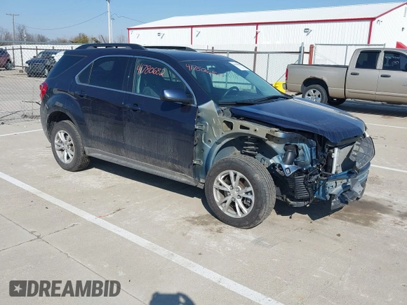 2017 Chevrolet Equinox LT with VIN 2GNALCEK9H1569122, listed as a IAAI auction lot 41780682 with 37,533 mi miles and . Bid and sale history available at DreamBid. Image 1.