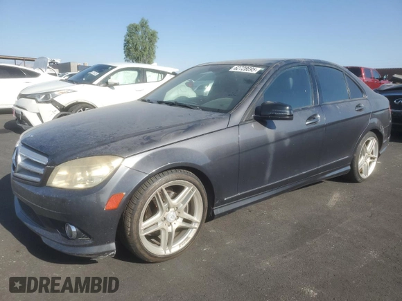 2010 Mercedes-Benz C 300 Sport with VIN WDDGF5EB9AR122458, listed as a Copart auction lot 62728695 with 147,254 mi miles and Clean title. Bid and sale history available at DreamBid. Image 1.