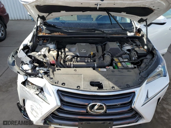 2016 Lexus NX 200t with VIN JTJBARBZXG2059817, listed as a Copart auction lot 47963065 with 22,428 mi miles and Salvage Title. Bid and sale history available at carsss.com. Image 12.