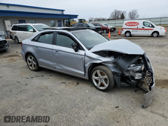 2019 Audi A3 Sedan Premium with VIN WAUBEGFF8K1018061, listed as a Copart auction lot 51343835 with 80,284 mi miles and Clean Title. Bid and sale history available at carsss.com. Image 4.