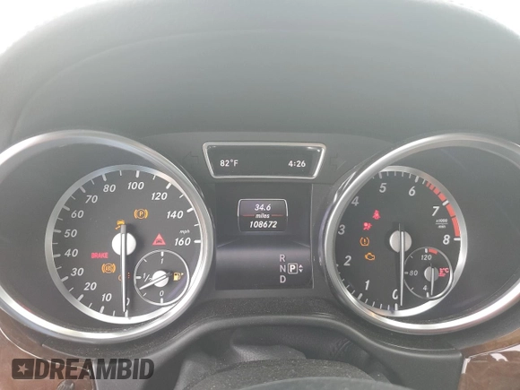 2015 Mercedes-Benz GL-Class GL 450 with VIN 4JGDF6EE4FA451115, listed as a Copart auction lot 69814423 with 108,672 mi miles. Bid and sale history available at carsss.com. Image 9.