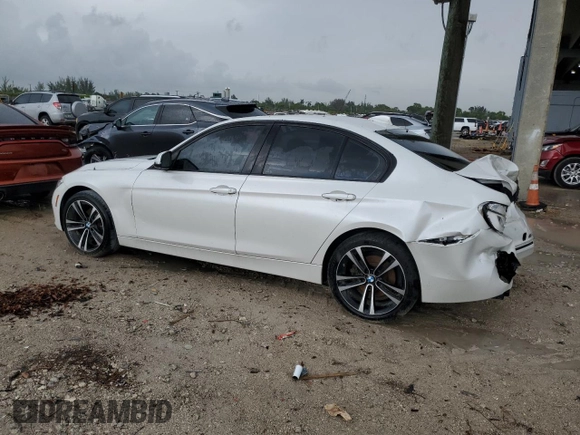2018 BMW 3 Series 330i with VIN WBA8B9C56JEE82888, listed as a Copart auction lot 62343025 with 40,851 mi miles and Salvage title. Bid and sale history available at DreamBid. Image 2.