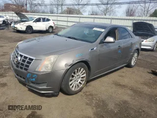 2012 Cadillac CTS Sedan Luxury with VIN 1G6DG5E51C0138233, listed as a Copart auction lot 51972045 with 165,021 mi miles and Salvage Title. Bid and sale history available at carsss.com. Image 1.