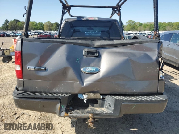 2008 Ford F-150 STX with VIN 1FTRX12W98FB44231, listed as a Copart auction lot 51454675 with 264,162 mi miles and Clean Title. Bid and sale history available at carsss.com. Image 6.