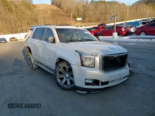 2016 GMC Yukon Denali with VIN 1GKS2CKJ6GR293441, listed as a Copart auction lot 42485905 with 0 mi miles and Salvage Title. Bid and sale history available at carsss.com. Image 11.