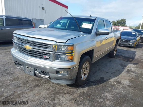 2014 Chevrolet Silverado 1500 LTZ with VIN 3GCUKSEC2EG544724, listed as a IAAI auction lot 41925805 with 70,830 mi miles. Bid and sale history available at carsss.com. Image 17.