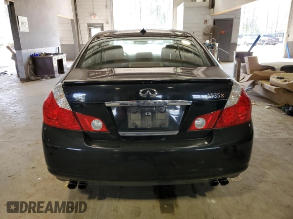 2007 Infiniti M x with VIN JNKAY01F67M457025, listed as a Copart auction lot 87643335 with 218,474 mi miles and Non Repairable. Bid and sale history available at carsss.com. Image 6.