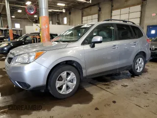 2014 Subaru Forester Premium with VIN JF2SJAEC3EH481581, listed as a Copart auction lot 48022625 with 106,493 mi miles and Salvage title. Bid and sale history available at DreamBid. Image 1.