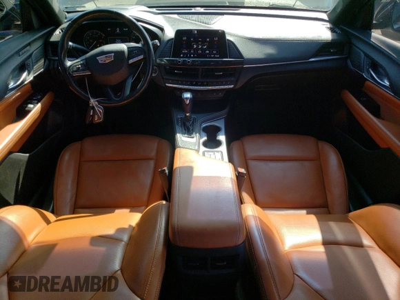 2021 Cadillac CT4 Premium Luxury z VIN 1G6DB5RK3M0111941, wystawiony jako Copart lot #67996564 z przebiegiem 54 216 mil mil oraz Szkoda całkowita • Salvage title. Historia ofert i sprzedaży dostępna na DreamBid. Obrazek 8.