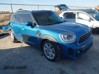 2022 MINI Countryman Oxford Edition with VIN WMZ23BR01N3N71629, listed as a IAAI auction lot 41646413 with 69,049 mi miles and . Bid and sale history available at DreamBid. Image 1.