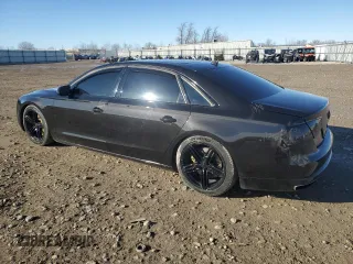 2013 Audi A8 4.0L with VIN WAUR2AFD5DN025225, listed as a Copart auction lot 48307305 with 66,002 mi miles and Clean title. Bid and sale history available at DreamBid. Image 2.