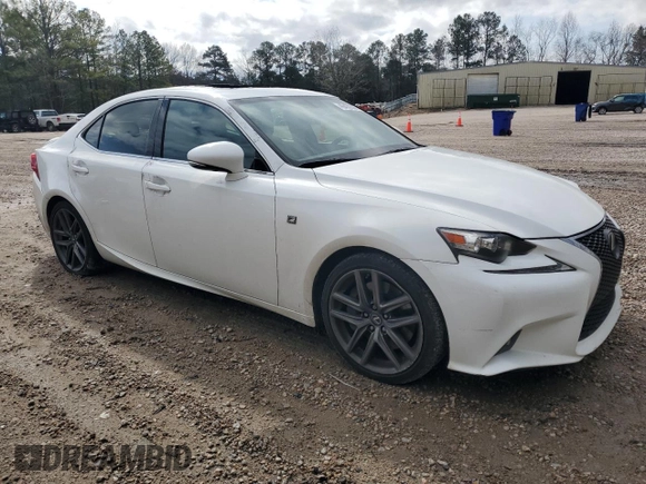 2016 Lexus IS with VIN JTHBE1D20G5025133, listed as a Copart auction lot 49450335 with 139,641 mi miles and Salvage Title. Bid and sale history available at carsss.com. Image 4.