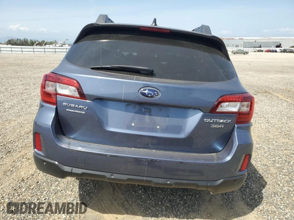 2017 Subaru Outback Limited with VIN 4S4BSENC0H3357963, listed as a Copart auction lot 54601345 with 69,455 mi miles and Salvage title. Bid and sale history available at DreamBid. Image 6.