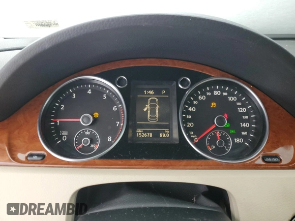 2012 Volkswagen CC Lux z VIN WVWHN7AN3CE521132, wystawiony jako Copart lot #43806035 z przebiegiem 152 678 mil mil oraz Szkoda całkowita • Salvage title. Historia ofert i sprzedaży dostępna na DreamBid. Obrazek 9.